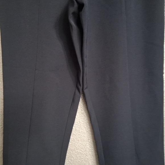 NWT Asos Blue Straight Leg Pants With Front Slit Size 6 - Picture 3 of 14